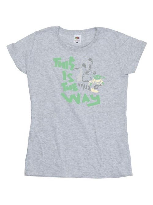 Star Wars - T-shirt THE MANDALORIAN THIS IS THE WAY - Kiabi