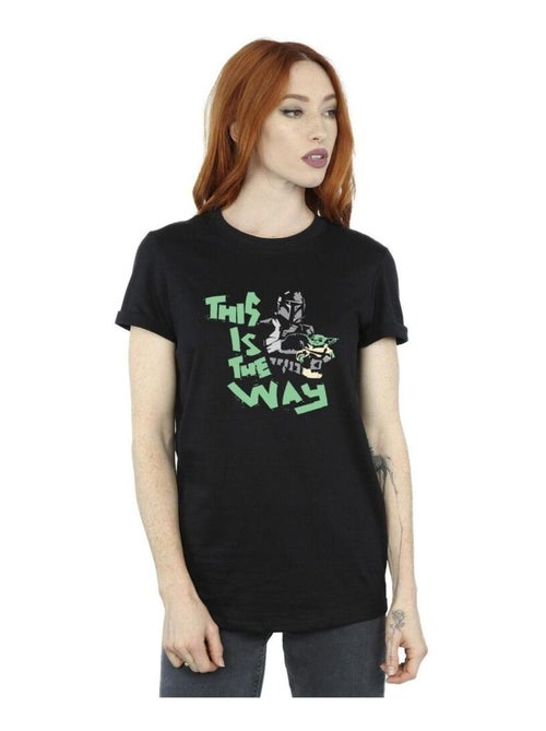 Star Wars - T-shirt THE MANDALORIAN THIS IS THE WAY - Kiabi