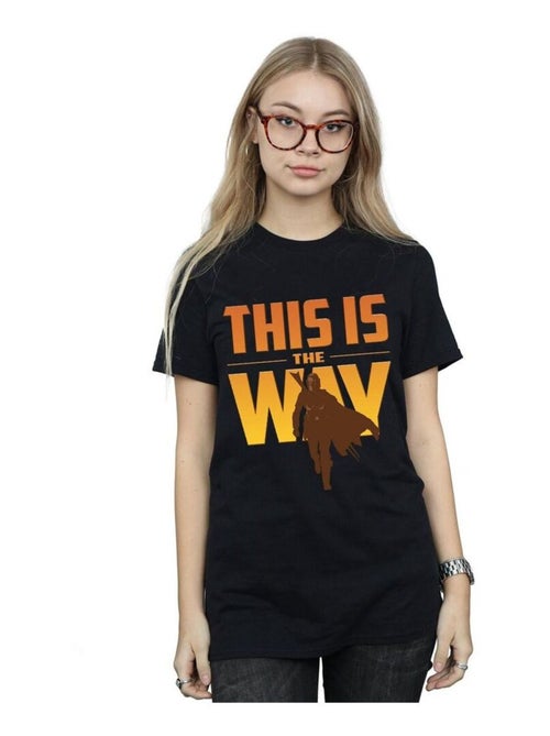 Star Wars - T-shirt THE MANDALORIAN THIS IS THE WAY - Kiabi Star Wars - T-shirt THE MANDALORIAN THIS IS THE WAY - Kiabi