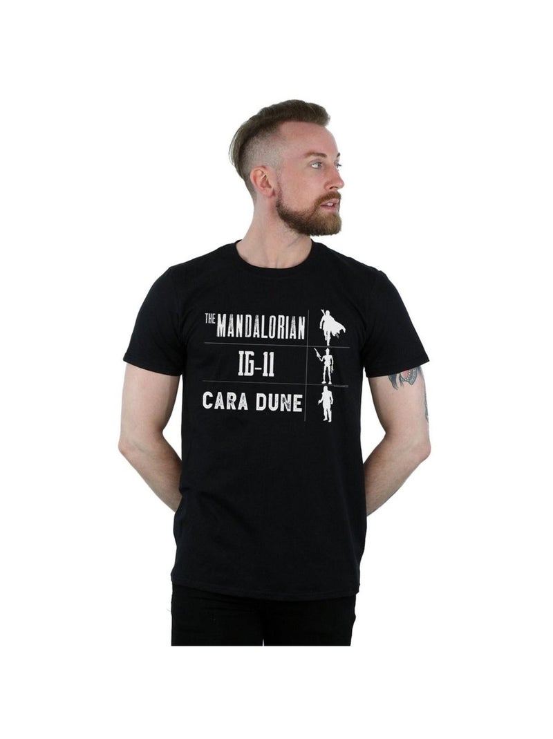 Star Wars - T-shirt THE MANDALORIAN WARRIORS Noir - Kiabi