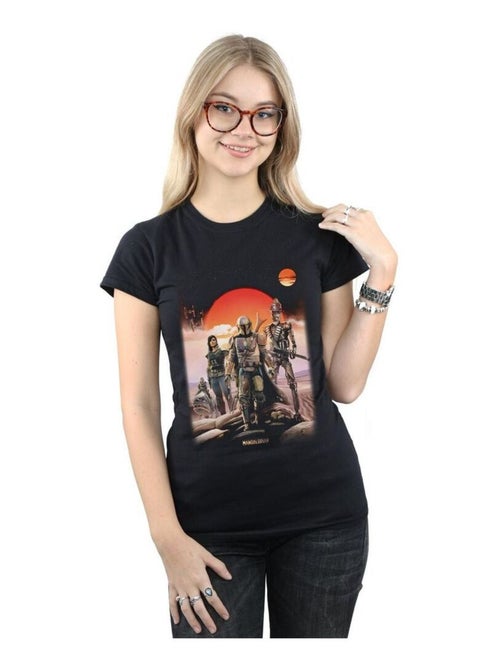 Star Wars - T-shirt THE MANDALORIAN WARRIORS - Kiabi