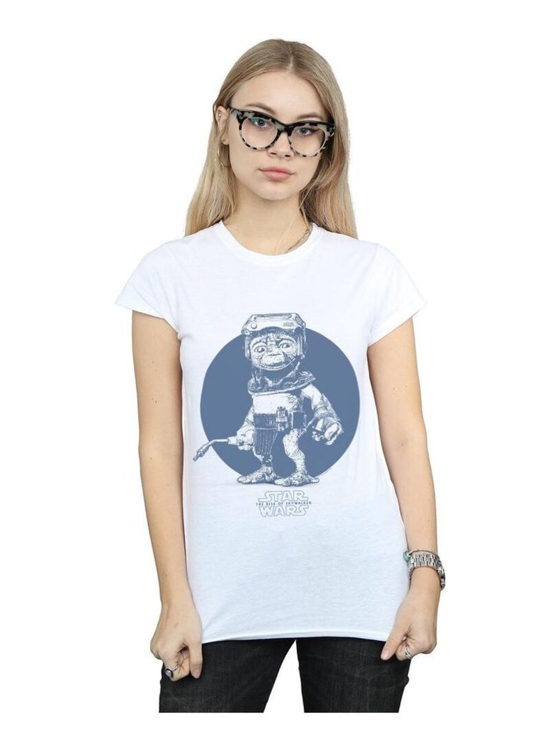 Star Wars - T-shirt THE RISE OF SKYWALKER Blanc - Kiabi