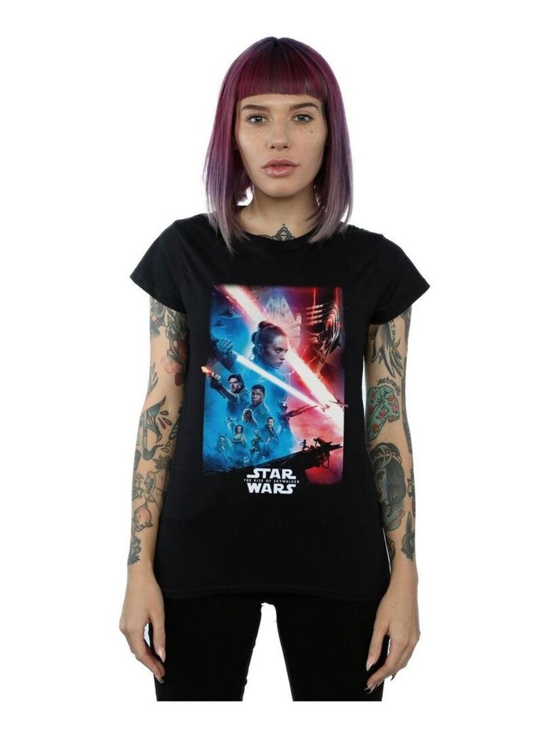 Star Wars - T-shirt THE RISE OF SKYWALKER Noir - Kiabi
