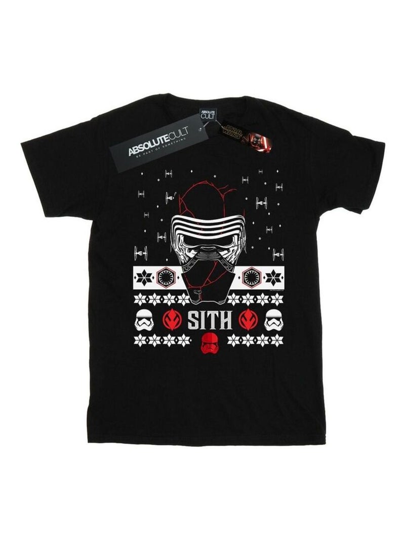 Star Wars - T-shirt THE RISE OF SKYWALKER SITH Noir - Kiabi