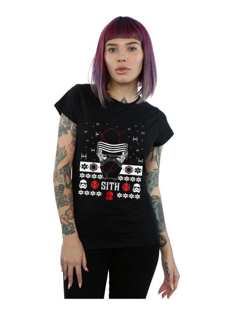 Star Wars - T-shirt THE RISE OF SKYWALKER SITH Noir - Kiabi