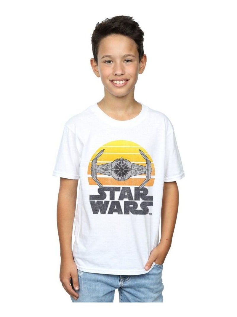 Star Wars - T-shirt TIE FIGHTER Blanc - Kiabi