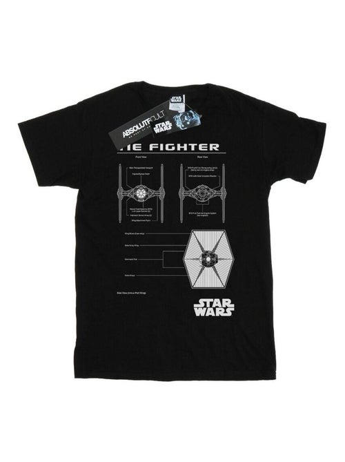 Star Wars - T-shirt TIE FIGHTER - Kiabi Star Wars - T-shirt TIE FIGHTER - Kiabi