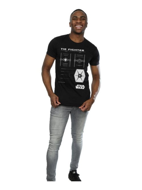 Star Wars - T-shirt TIE FIGHTER - Kiabi Star Wars - T-shirt TIE FIGHTER - Kiabi
