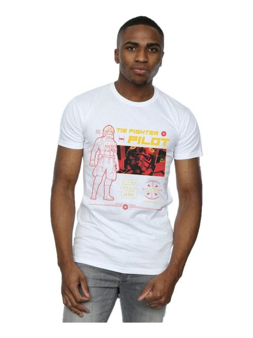 Star Wars - T-shirt TIE FIGHTER PILOT - Kiabi Star Wars - T-shirt TIE FIGHTER PILOT - Kiabi
