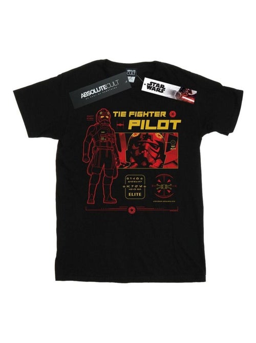 Star Wars - T-shirt TIE FIGHTER PILOT - Kiabi Star Wars - T-shirt TIE FIGHTER PILOT - Kiabi