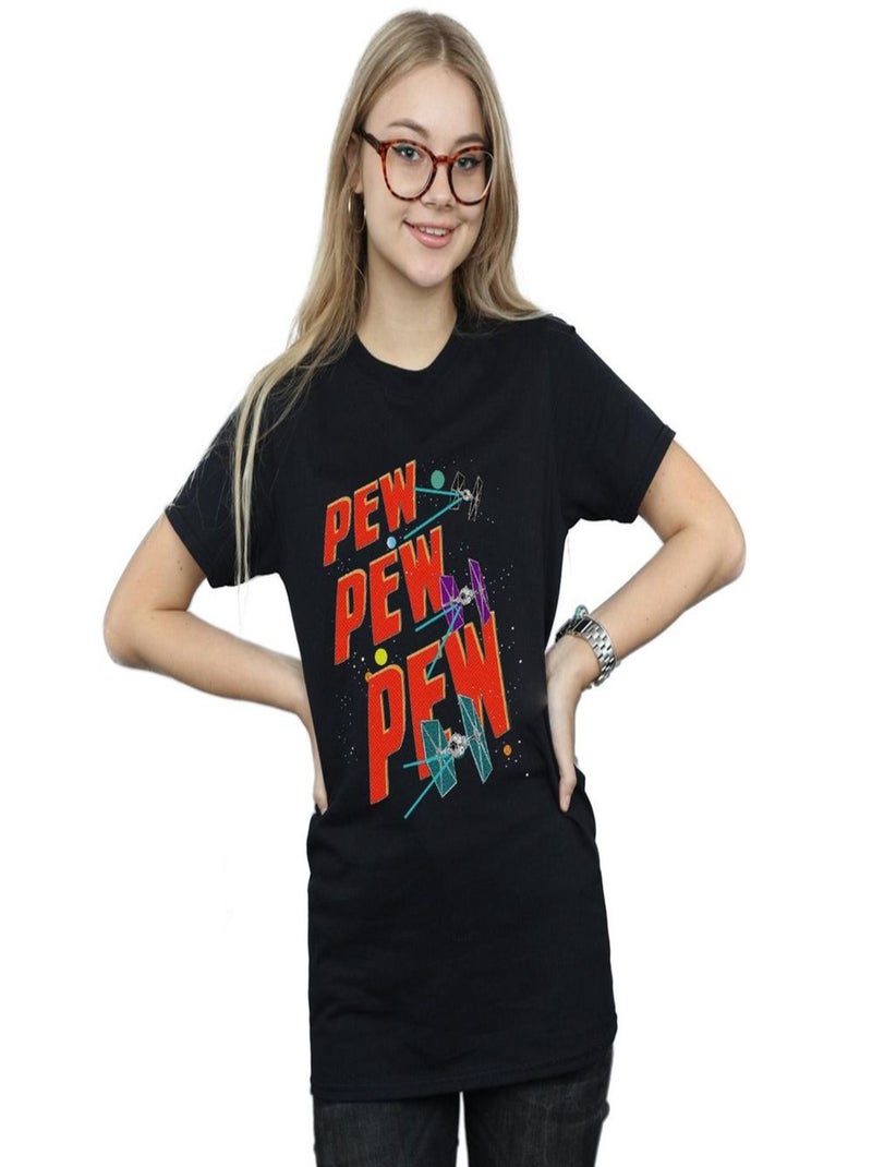Star Wars - T-shirt TIE FIGHTERS PEW PEW Noir - Kiabi