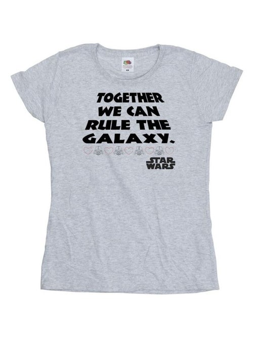 Star Wars - T-shirt TOGETHER WE CAN RULE THE GALAXY - Kiabi
