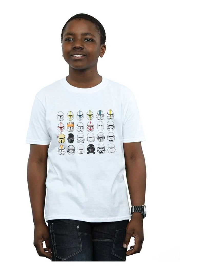 Star Wars - T-shirt TROOPERS Blanc - Kiabi