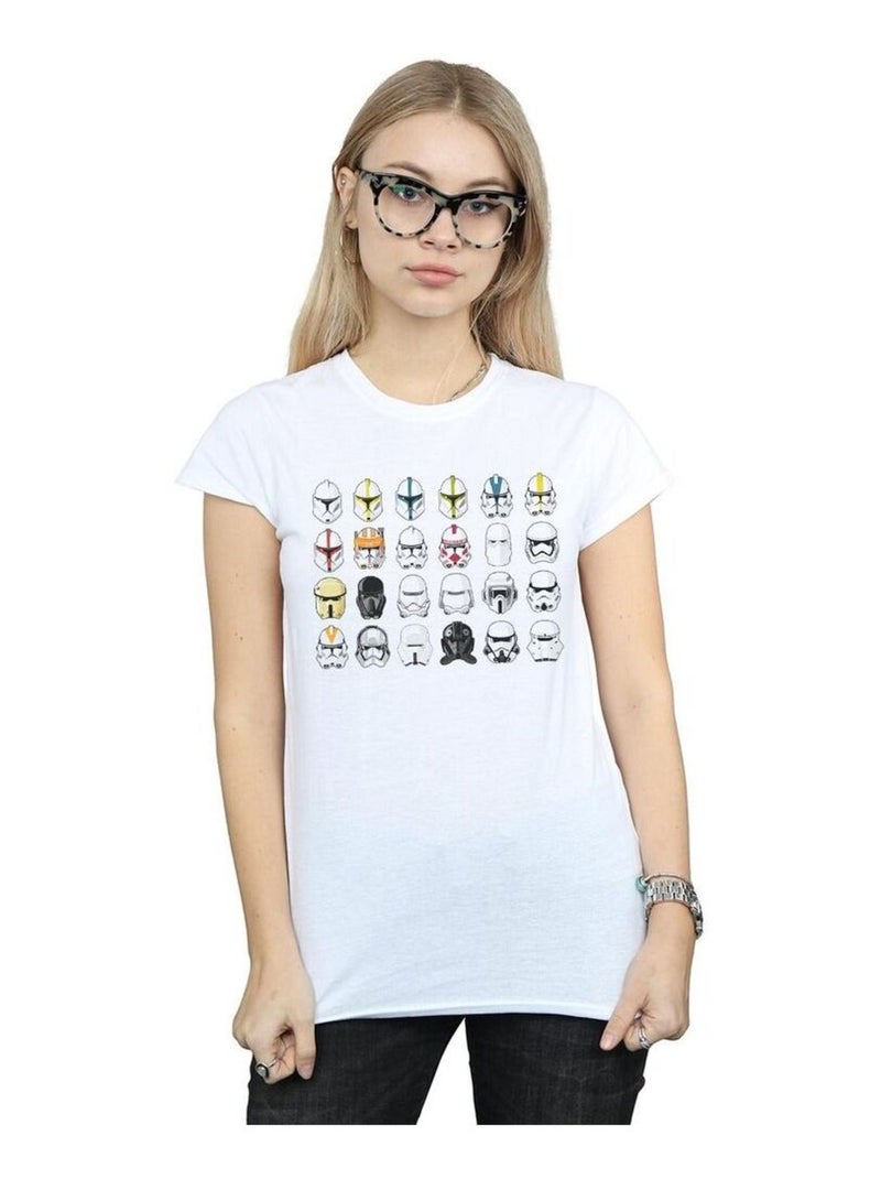 Star Wars - T-shirt TROOPERS Blanc - Kiabi