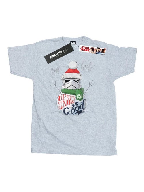 Star Wars - T-shirt UP TO SNOW GOOD - Kiabi Star Wars - T-shirt UP TO SNOW GOOD - Kiabi