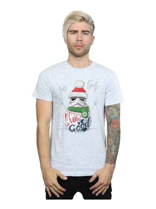 Star Wars - T-shirt UP TO SNOW GOOD - Kiabi Star Wars - T-shirt UP TO SNOW GOOD - Kiabi