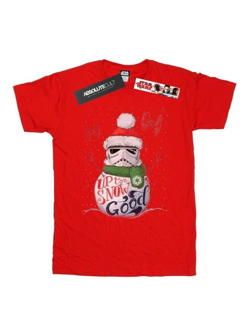 Star Wars - T-shirt UP TO SNOW GOOD - Kiabi Star Wars - T-shirt UP TO SNOW GOOD - Kiabi
