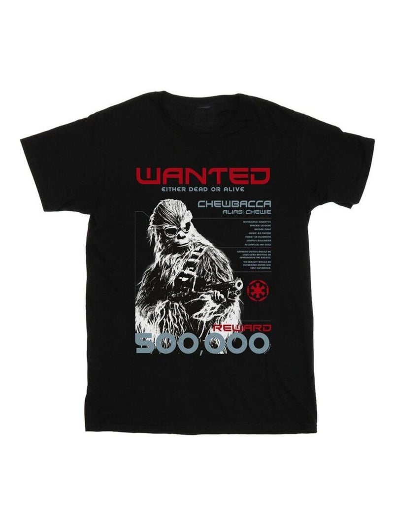 Star Wars - T-shirt WANTED Noir - Kiabi