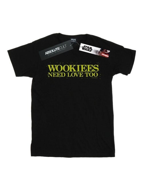 Star Wars - T-shirt WOOKIEES NEED LOVE TOO - Kiabi