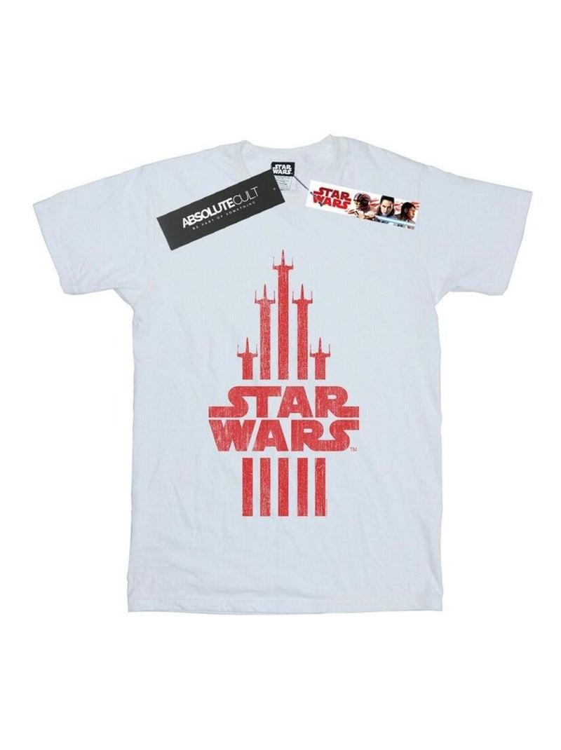 Star Wars - T-shirt X-WING ASSAULT Blanc - Kiabi