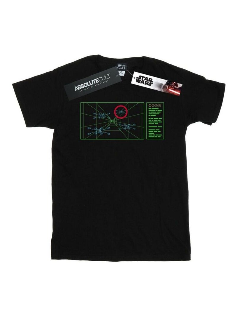 Star Wars - T-shirt X-WING Noir - Kiabi