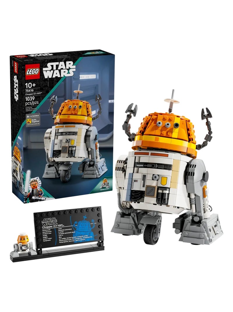 Star Wars Le droïde astromécano Chopper Multicolore - Kiabi