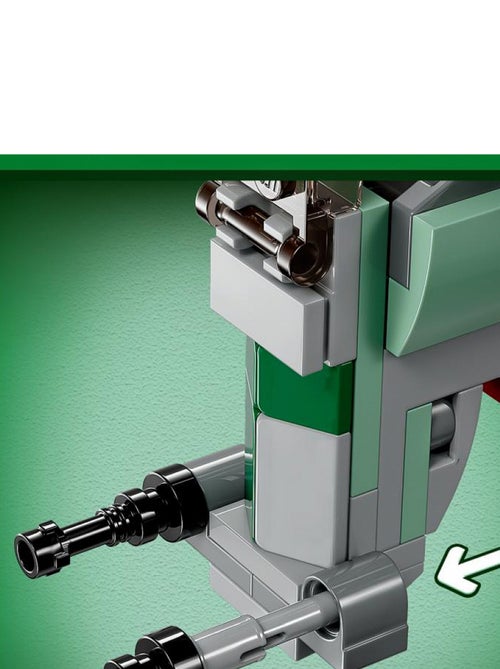 Star Wars Le vaisseau de Boba Fett Microfighter - Kiabi