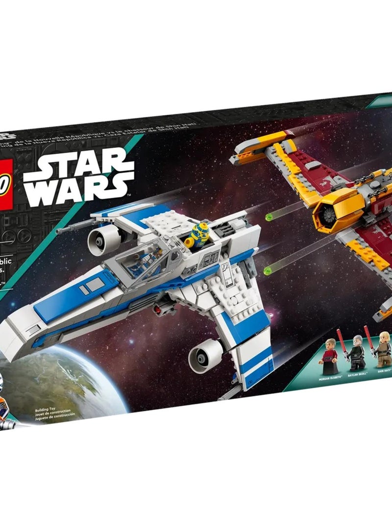 Star Wars L'E-wing de la Nouvelle République contre le chasseur de Shin Hati N/A - Kiabi