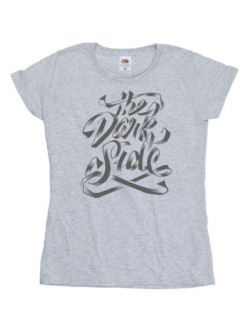 Star Wars: Obi-Wan Kenobi - T-shirt THE DARK SIDE Gris chiné - Kiabi