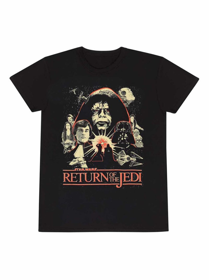 Star Wars: Return Of The Jedi - T-shirt Noir - Kiabi