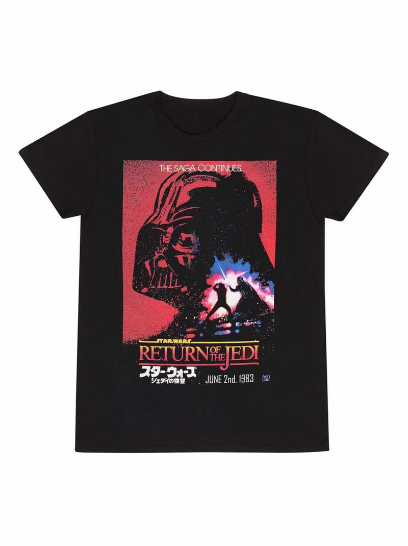 Star Wars: Return Of The Jedi - T-shirt Noir - Kiabi