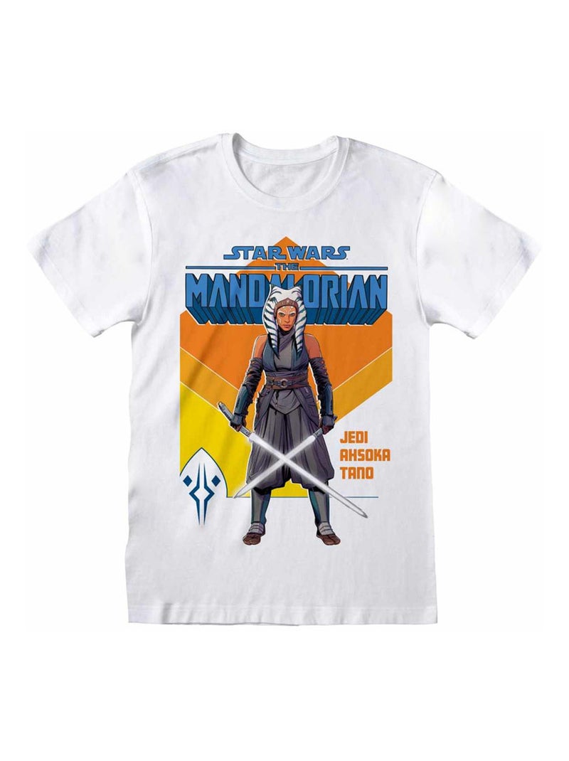 Star Wars: The Mandalorian - T-shirt Blanc - Kiabi