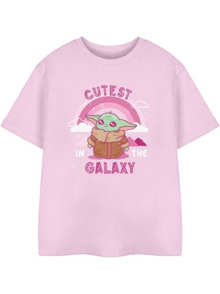 Star Wars: The Mandalorian - T-shirt CUTEST IN THE GALAXY