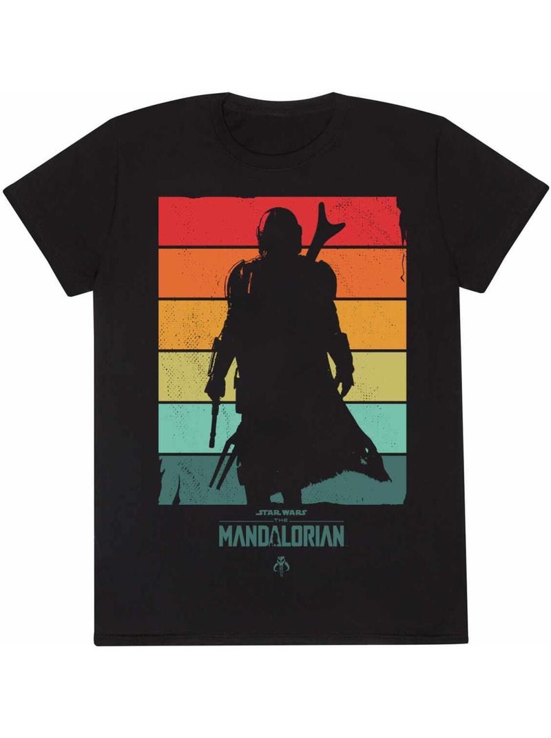 Star Wars: The Mandalorian - T-shirt Noir - Kiabi