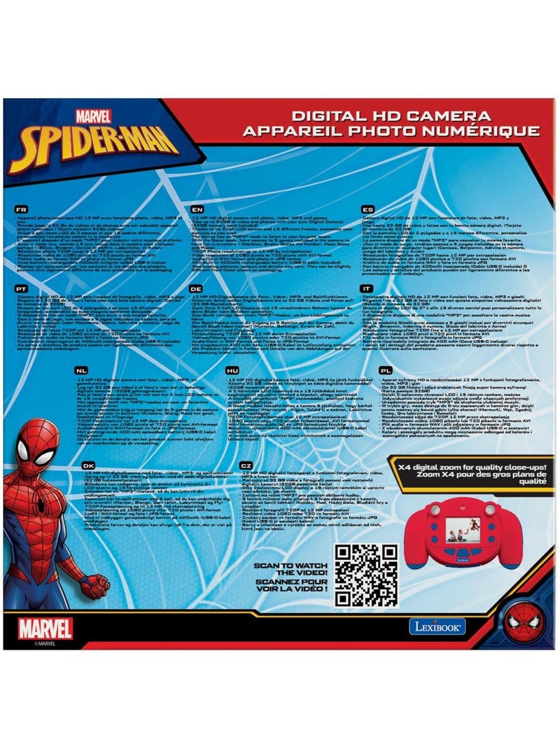 Starcam Appareil photo numérique HD SpiderMan Rouge - Kiabi