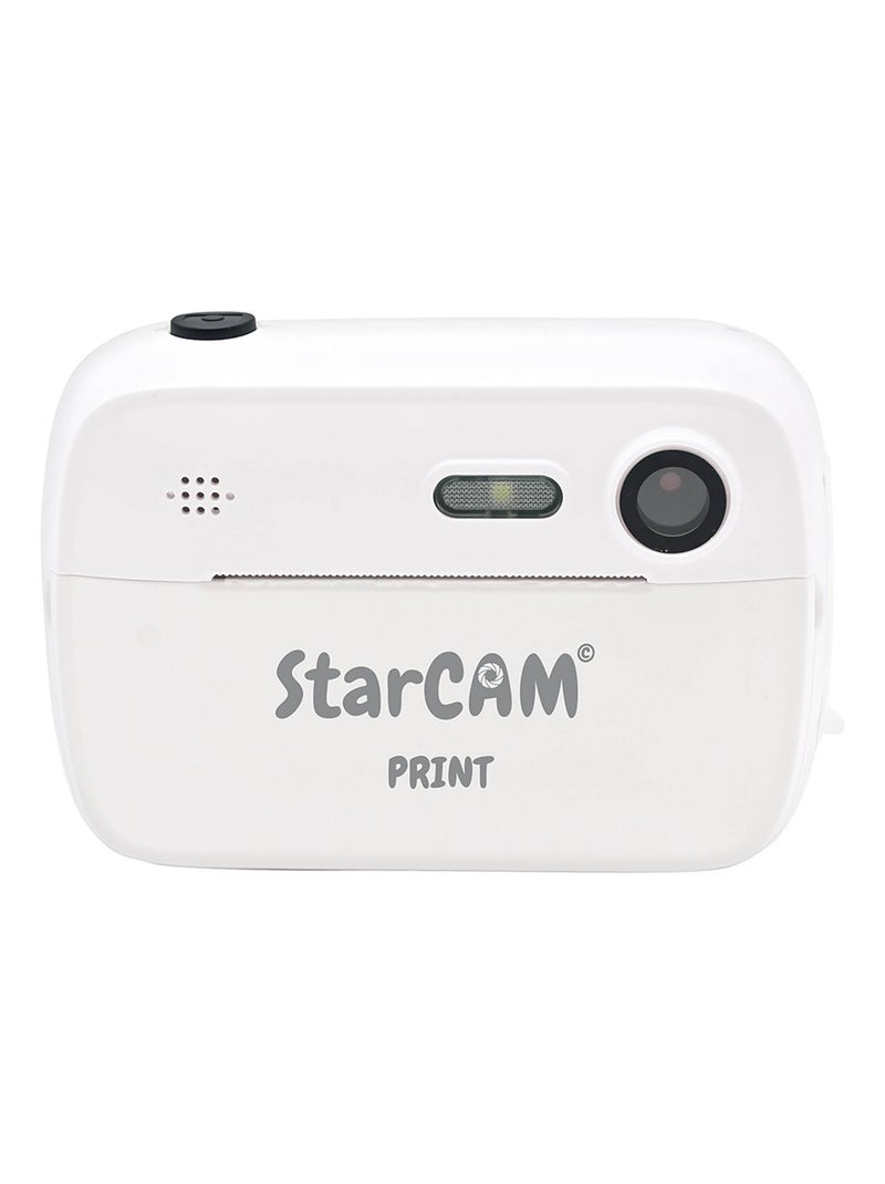 Starcam Print appareil photo numérique HD avec imprimante instantanée Blanc - Kiabi