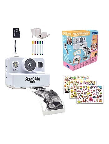 Starcam Print Classic appareil photo numérique HD avec imprimante instantanée