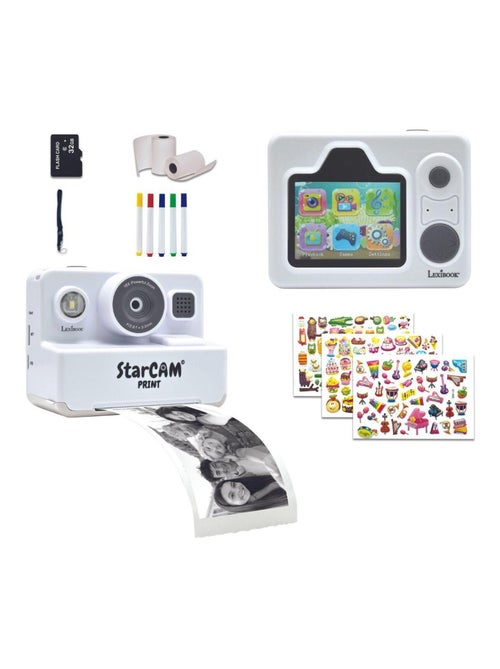 Starcam Print Classic appareil photo numérique HD avec imprimante instantanée - Kiabi