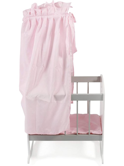 Stars - Lit pour poupée avec housse de couette et ciel Gris - Kiabi