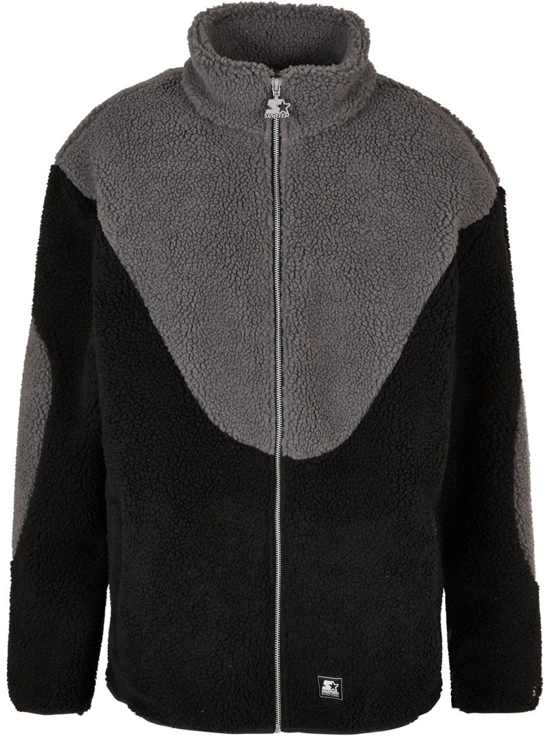 Starter Black Label - Veste polaire Noir mat - Kiabi