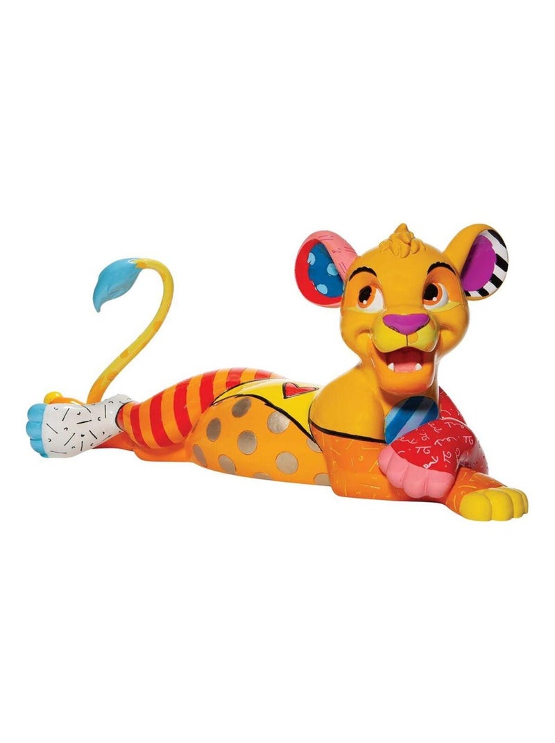 Statue de collection Simba by Britto Orange - Kiabi