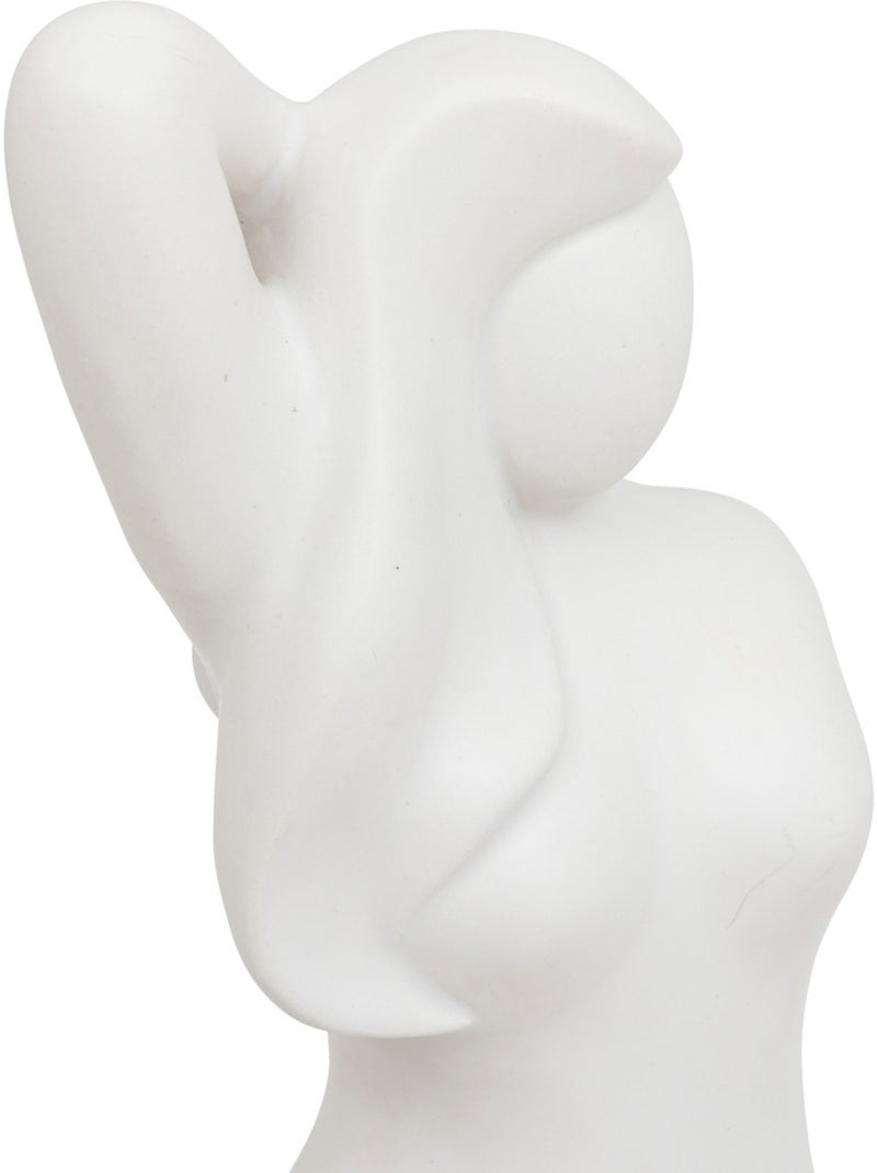 Statue femme en céramique soleya Blanc - Kiabi