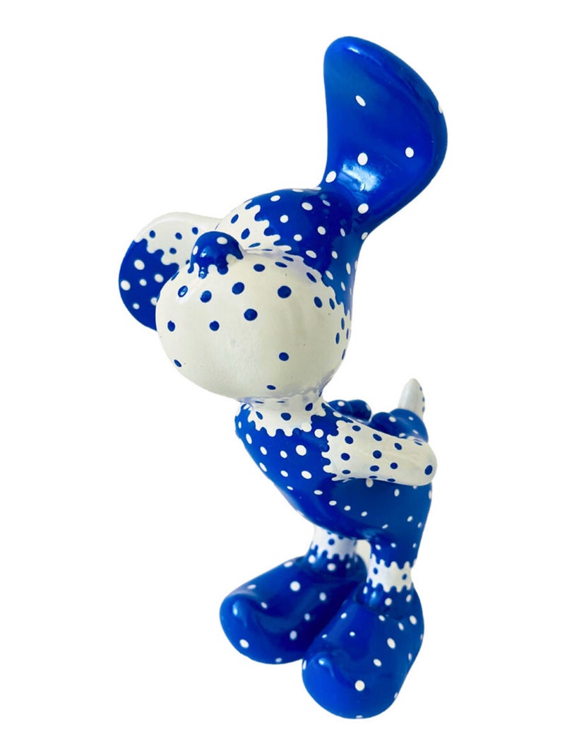 Statue Lot le chien collection Jacky Zegers Bleu - Kiabi