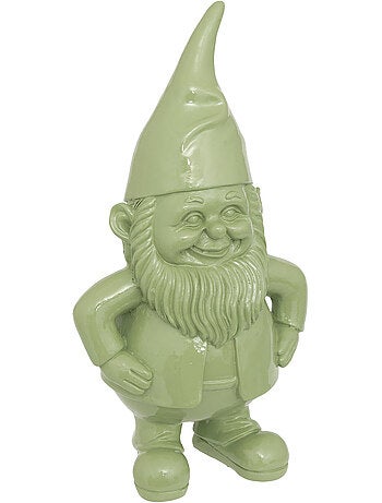 Statue nain de jardin déco extérieur Anao H30 cm résine
