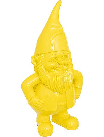 Statue nain de jardin déco extérieur Anao H30 cm résine