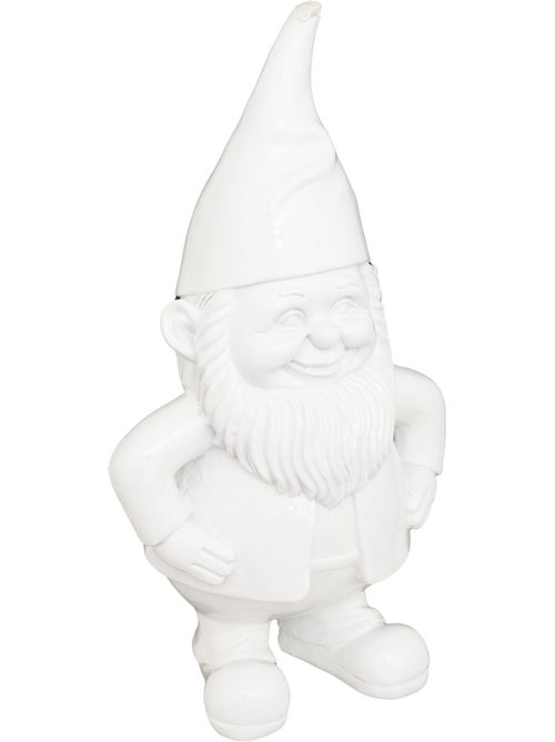 Statue nain de jardin déco extérieur Anao H30 cm résine - Kiabi
