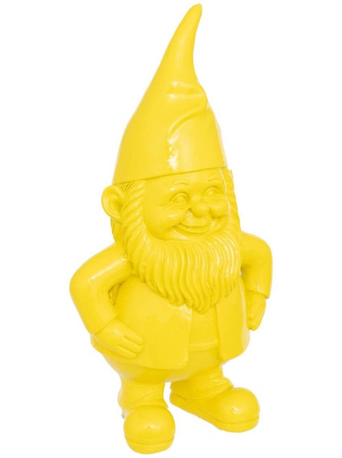 Statue nain de jardin déco extérieur Anao H30 cm résine - Kiabi