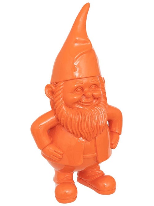 Statue nain de jardin déco extérieur Anao H30 cm résine - Kiabi