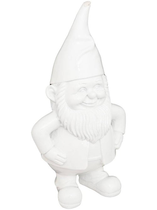 Statue nain de jardin déco extérieur Anao H30 cm résine - Kiabi