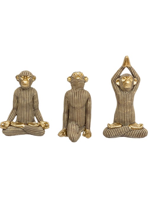 Statue singe yoga NINA - Kiabi